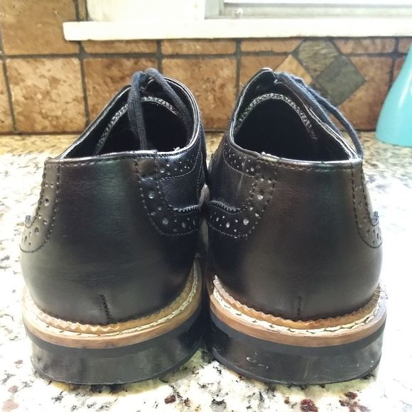 Bar III 'Monte' Mixed Media Wing-Tip Oxfords - Picture 8 of 12